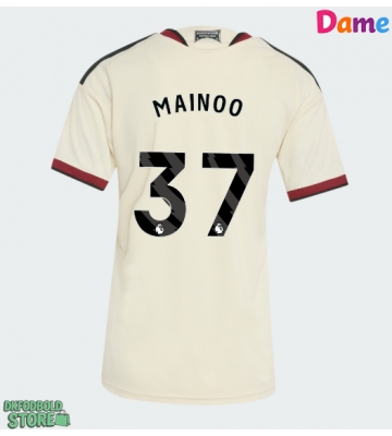 Manchester United Kobbie Mainoo #37 Replika Tredjetrøje Dame 2026-27 Kortærmet